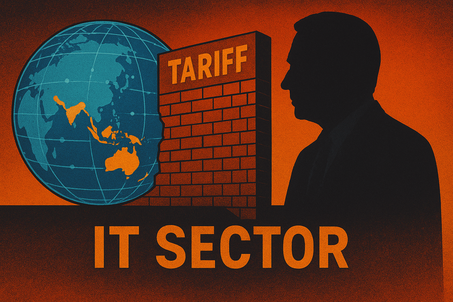 2025 Navarro Targets India IT Sector Illustration