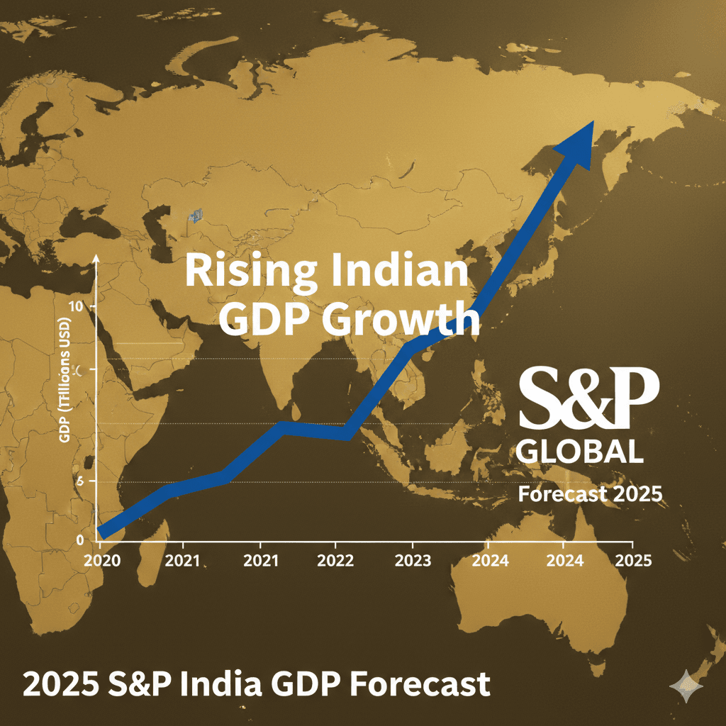 2025 S&P India GDP Forecast Image